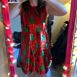 Reversible Sequin Dress